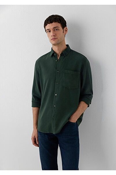 Mavi (Tencel™) Lyocell Yeşil Gömlek Regular Fit / Normal Kesim 0212064-71602