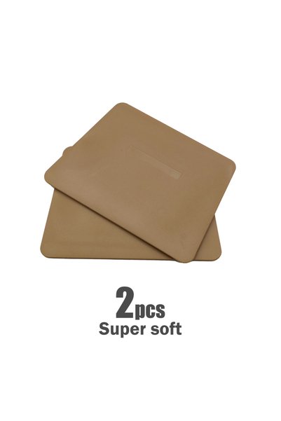 Choice4 2pcs Super soft AUTOBRIGHT 5Color Hard Soft Trapezoidal PPF Squeegee ...
