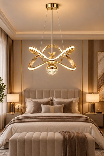 Ulucam Aydınlatma Zambak Modern Led Avize