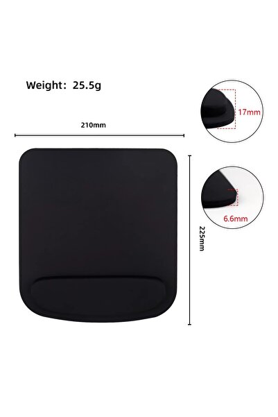 Choice Black Computer Game Mouse Pad Environmental Eva Ergonomic Mousepad Wri...
