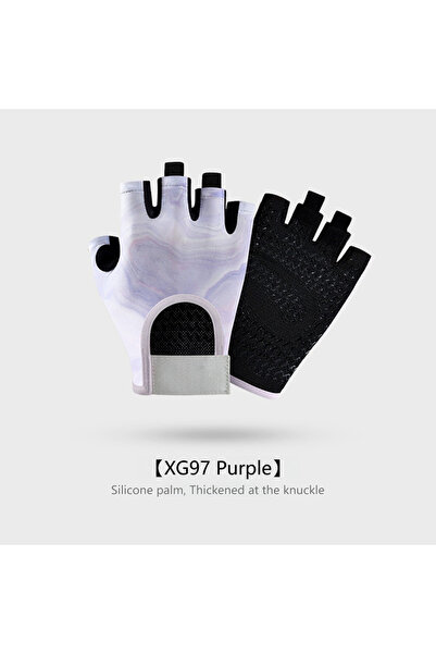 Choice19 S Basic Purple GTUBIKE 1 Pair New Cycling Gloves Workout Gym Gloves ...