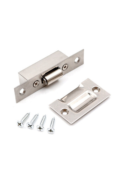 Choice Silver High-quality Hidden Stainless Steel Door Latches Cupboard Cabin...