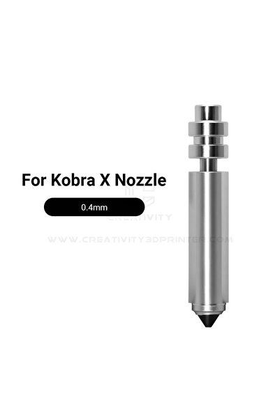 choice2 1pc 0.4mm Kobra X Nozzle for Anycubic Hotend Print Head Quick Swap Bi...