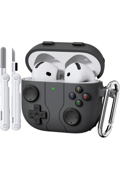 Choice12 For Airpods Pro 3 Black with Pen Classic Game Case for Apple Airpods...