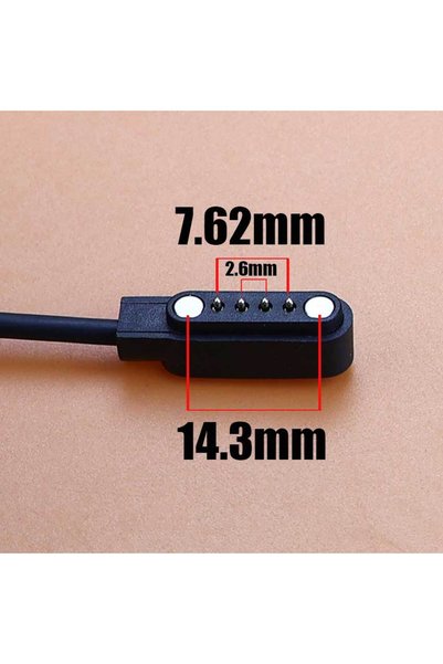 Choice6 4Pin-7.62mm-14.3mm YanXi 2Pin 4Pin Smartwatch Dock Charger Adapter US...
