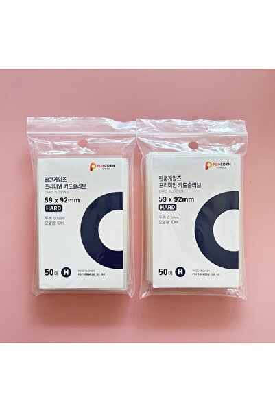 Choice 100pcs-59x92mm 50-500pcs Korea Card Sleeves Clear Acid Free CPP HARD P...