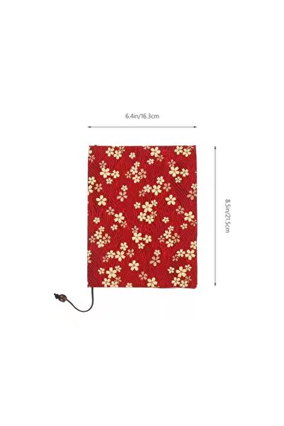 Choice B A5 Notebook Handmade Fabric Book Cover for Adjustable & Elastic Clos...