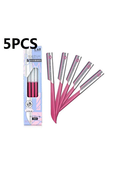 choice2 C616-red 5pcs 5pcs Eyebrow Epilator Sets for Women Makeup Beauty Eyeb...
