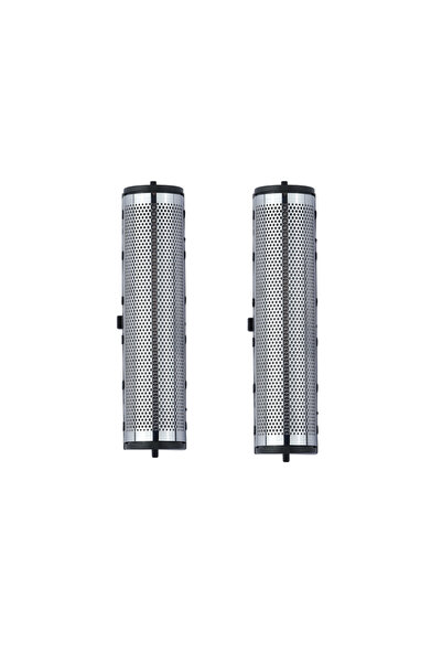 Choice4 A Pair Silver Foil Professional Electric Shaver Foil Replacement Floa...