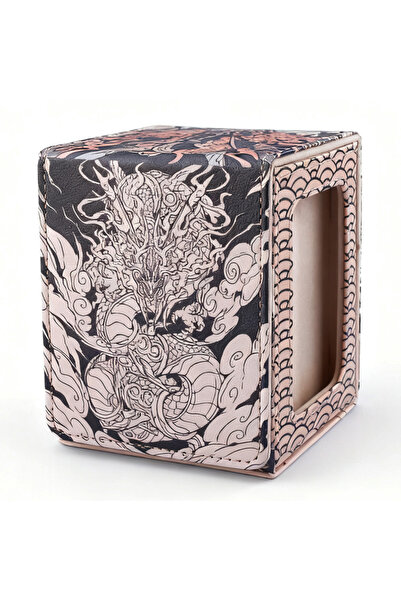 Choice Deck Box ​Rayquaza Card Deck Box,Magnetic Closure PU Leather,Display W...