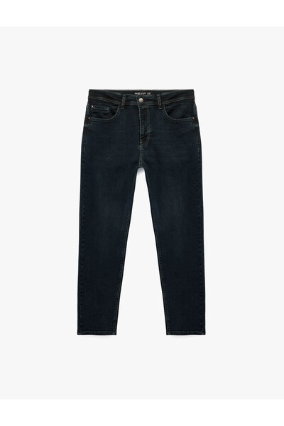 Koton Joe Indigo Men's Jean Pants 7Wam40042Nd
