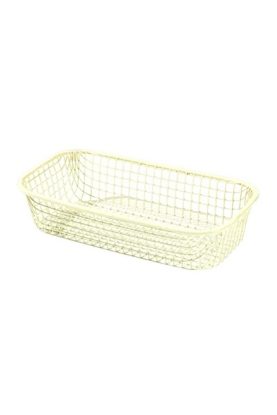 Choice3 Yellow Organizing Storage Baskets Desk Sundries Wire Storage Basket S...
