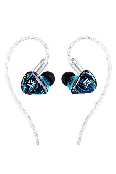 Choice blue KBEAR Cepheus KB16 In Ear Wired Dual Magnetic Circuit Dual DD Pow...