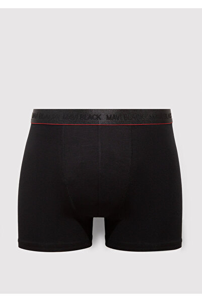 Mavi Siyah Basic Boxer 0912178-900