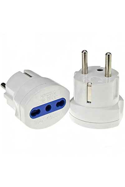 Choice Bolantedz 1Pcs Italy To EU Plug Adapter Type-F Power Converter IT To S...
