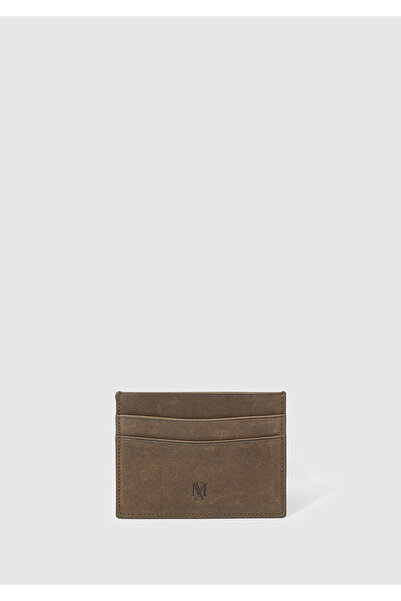 Mavi Khaki Leather Card Holder 0910320-80714