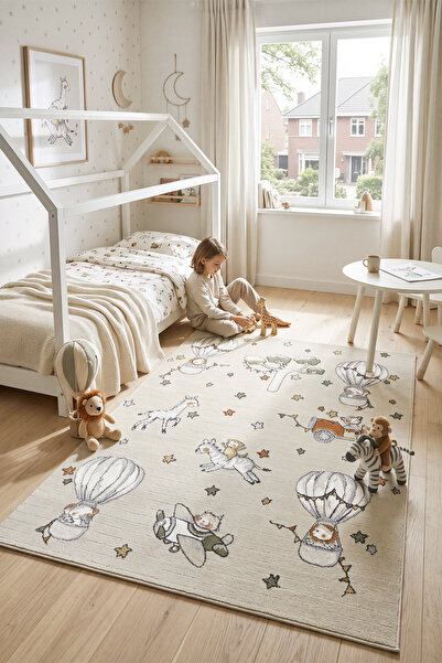venucci home & living Step Premium Çocuk halısı Kız Erkek Bebek Odası Çocuk O...
