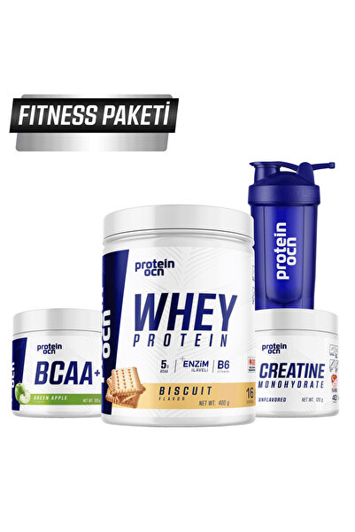 Proteinocean Fıtness Paketi  Bisküvi Yeşil Elma