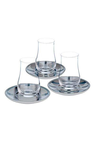 Blends Tea Cups Set of 6 pcs Multicolor from Azoria