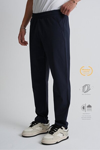 Shooter Sportswear Lacivert Erkek Eşofman Alt Beli Bağcıklı Arka Cep Detaylı ...