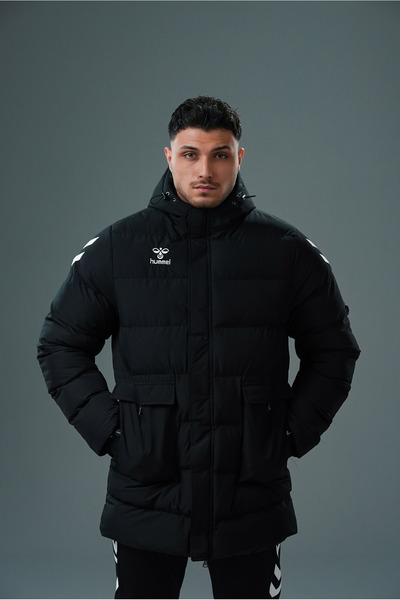 hummel Line Anorak Mont Siyah