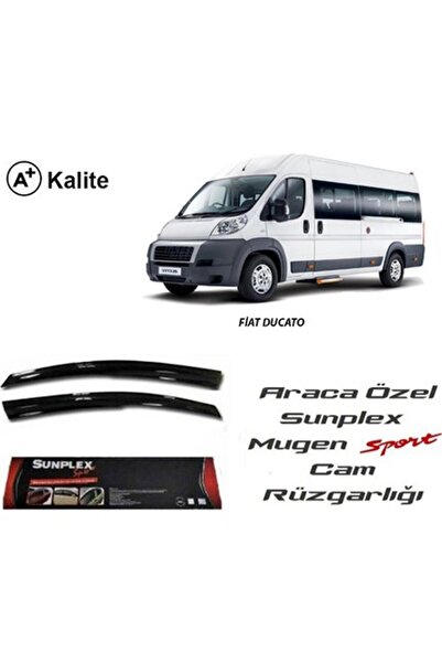 SUNPLEX Fiat ducato cam rüzgarlığı 2007+ mugen tip