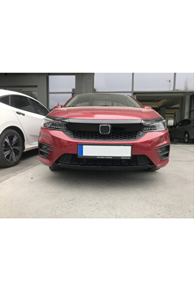 autogp Honda city uyumlu ön tampon alt çıtası piano black 2021+