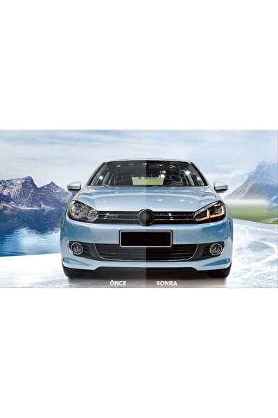 autogp Vw golf 6 ön far lambası full led 7.5 görünüm j led 2009 / 2012