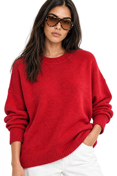 Hiccup Mixray Oversize Knitwear Sweater
