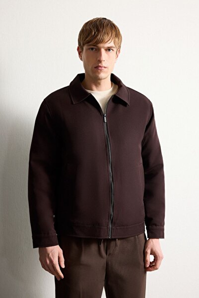 DeFacto Regular Fit Polo Collar Coat H3994Ax26Sp