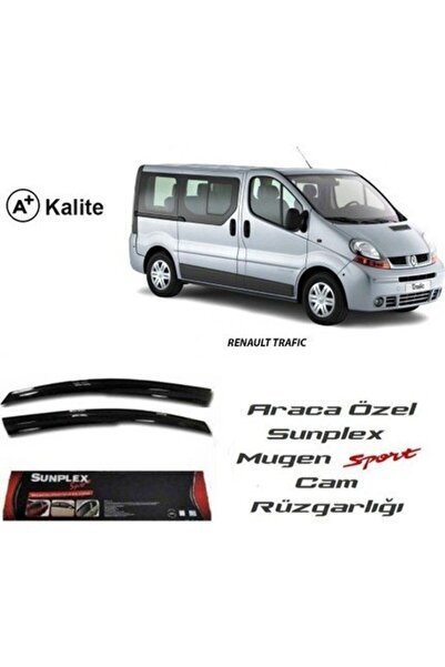 SUNPLEX Renault trafic cam rüzgarlığı mugen tip 2003 / 2014