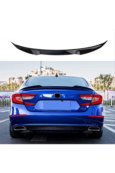 autogp Honda accord uyumlu bagaj üstü spoiler yarasa piano black 2018+