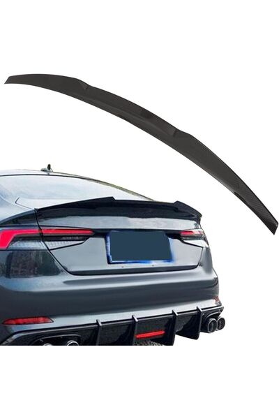 autogp Audi a5 bagaj üstü spoiler siyah boyalı yarasa 2017+ b9