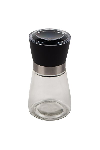 OEM Rasnita din Sticla Transparenta pentru Condimente Ø6.7x13cm - Solnite, Bu...