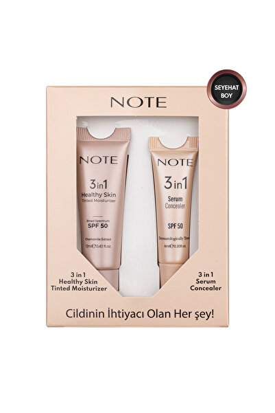 NOTE 3in1 Mini Set – Healthy Skin Tinted Moisturizer 10 + Serum Concealer 10
