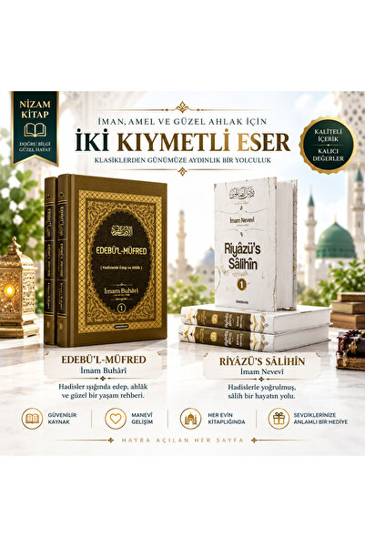 Semerkand Yayınları Hadis Kitaplığı | Edebül-Müfred 2 Cilt | Imam Buhari - Ri...