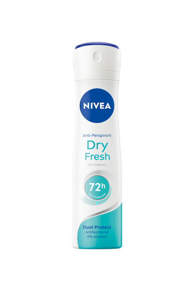 NIVEA Spray Antiperspirant Dry Fresh 48h, 150 ml