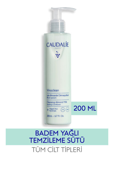 Caudalie Vinoclean Badem Yağlı Temizleme Sütü 200ml