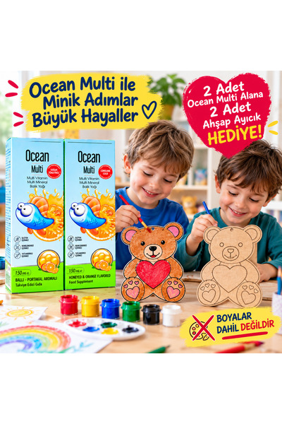 Ocean Multi Şrp 2adet 2 adetayıcık hediye