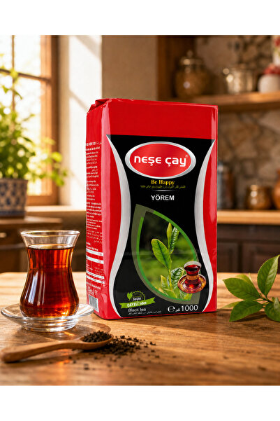 Neşe Çay Yörem Yumuşak İçimli Siyah Çay 1000 g