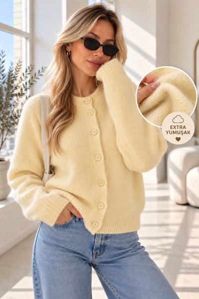 BeeYouStudio Yumoş Kumaş Hırka