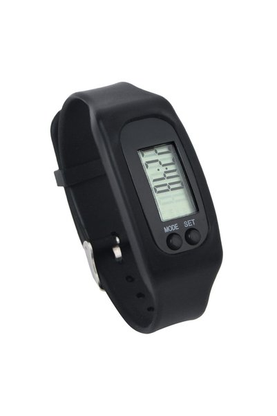OEM Ceas Bratara Pedometru Neagra - Ceasuri Sport Cronometru, Jucarii Exterior
