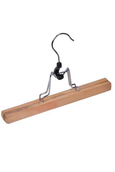 OEM Umeras din Lemn pentru Pantaloni 25cm - Umerase, Organizare-Curatare Casa