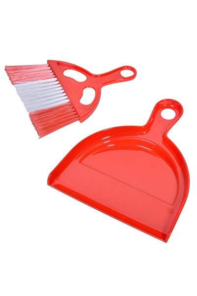 OEM Set Faras & Perie din Plastic Rosie - Farase, Organizare-Curatare Casa