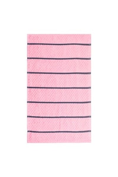OEM Prosop de Bucatarie Roz Maro cu Dungi 60x35cm - Prosoape tip Waffle