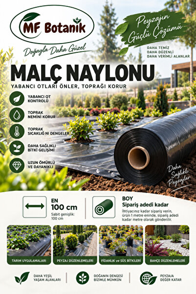 MF Botanik Sulzer Kumaş Sera Taban Yabani Ot Örtüsü Jüt Peyzaj Uygulama Malç ...