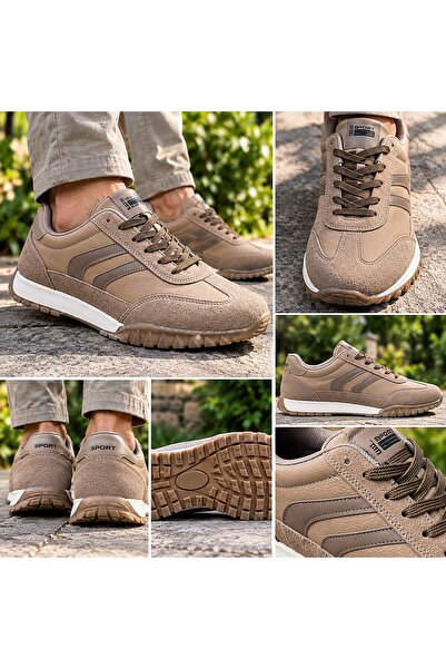 KAFKASLAR AYAKKABI Orthopedic Men's Daily Sports Shoes with Rubber Soles