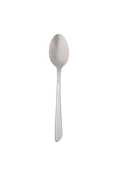 OEM Lingura din Otel Inoxidabil Mare cu Maner Alb 20cm