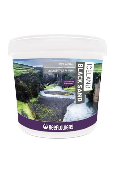 ReeFlowers Iceland Black Sand Akvaryum Kumu 3-5mm 25Kg