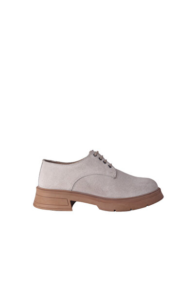 DİSPARİTA 257001 Genuine Suede Loafer Women's Shoes